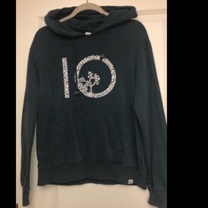 Ten Tree hoodie- Teal